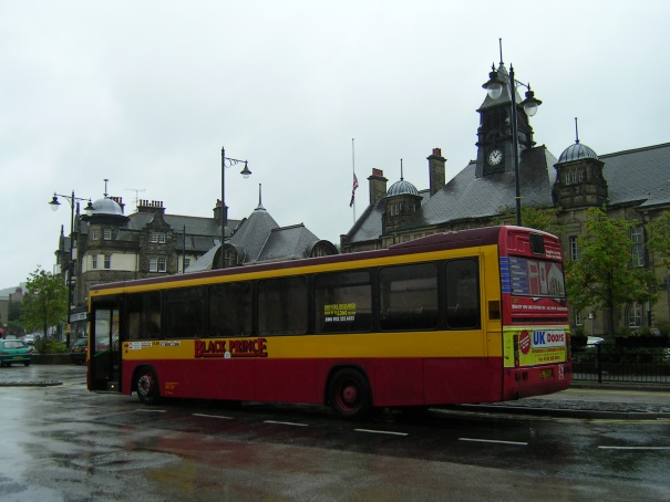 Black Prince bus at Ilkley Bus Station on July 28 2005.