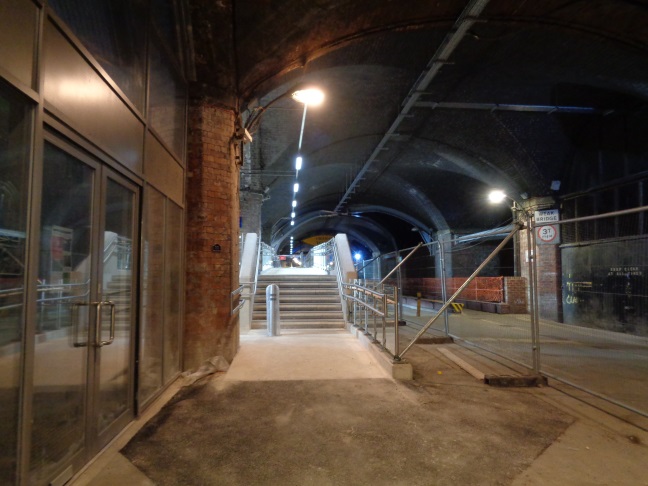 View in the LSSE work in the Dark Arches (taken Dec 23 2015).