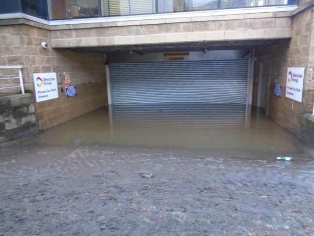 Direct Line Group car park on Little Neville Street (taken at 12:35 GMT on Dec 27 2015).