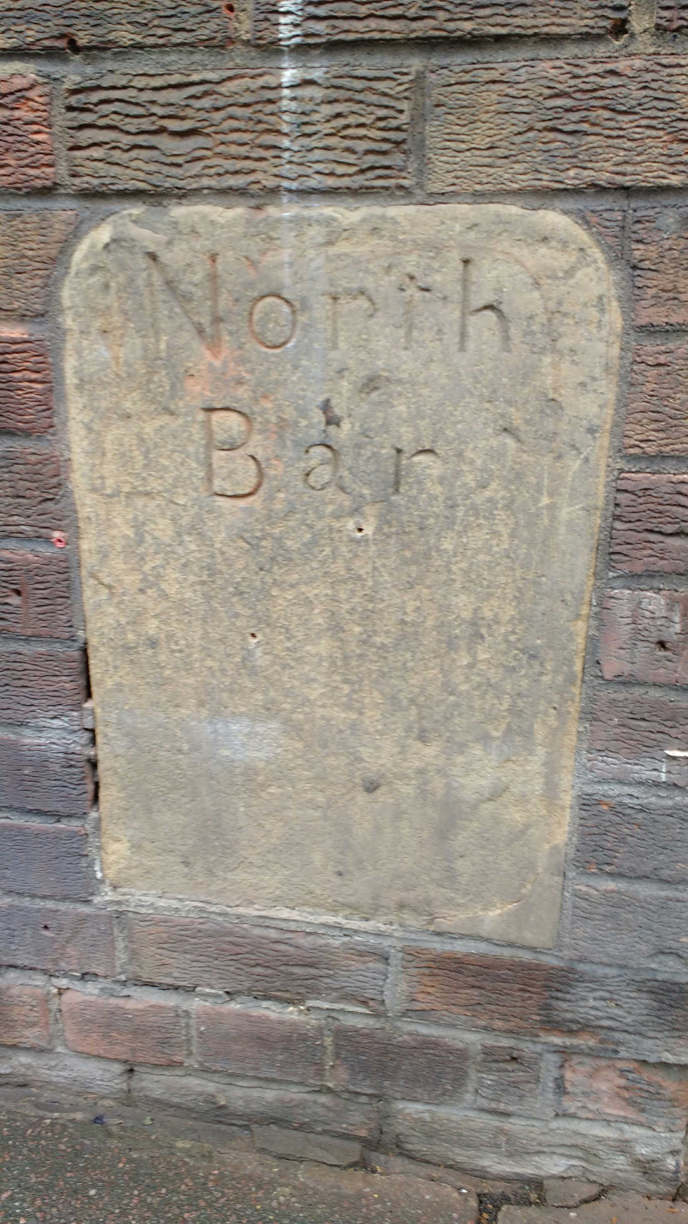 North Bar stone.